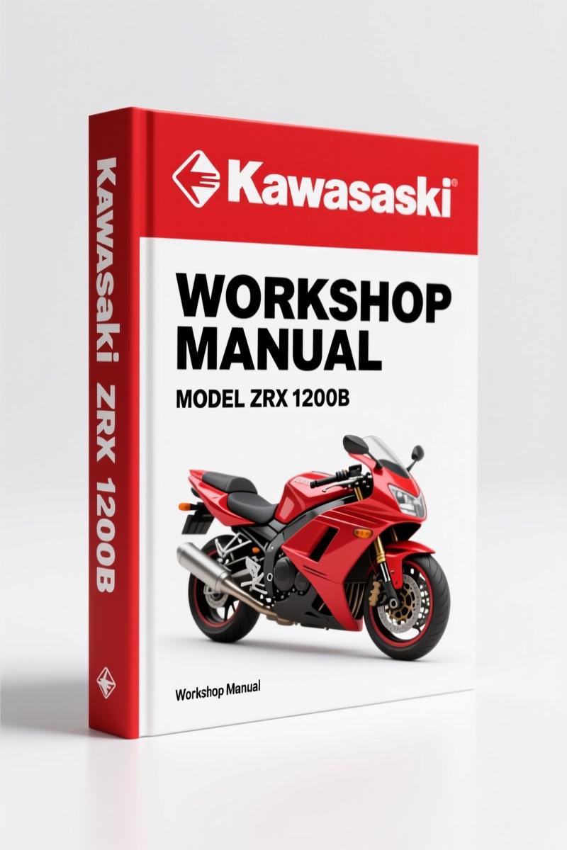 Kawasaki ZRX 1200 Workshop Manual – 394 Pages OEM Specs