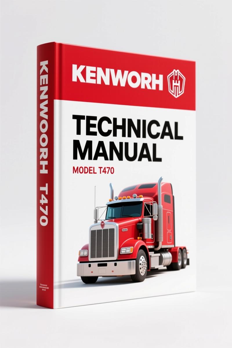 Kenworth T470 Technical Manual – Body Builder Specs for Fleet Mechanics