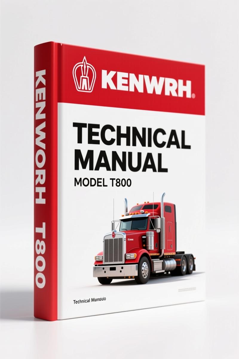 Kenworth T800, W900S, W900B 2006 Technical Manual – OEM Body Dimensions