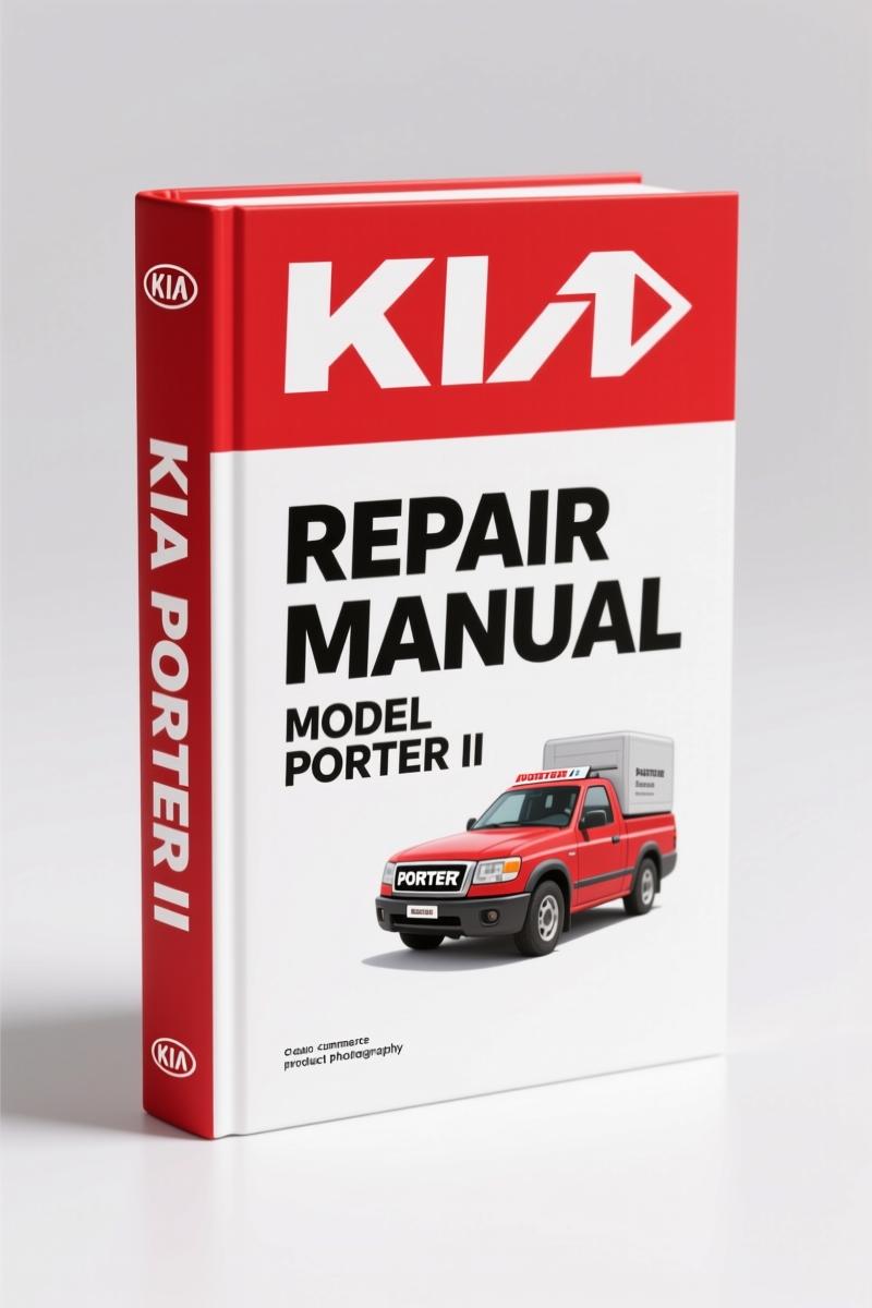 Kia K2500, K2700, K3000, K3000S, PORTER II Repair Manual – 314 Pages