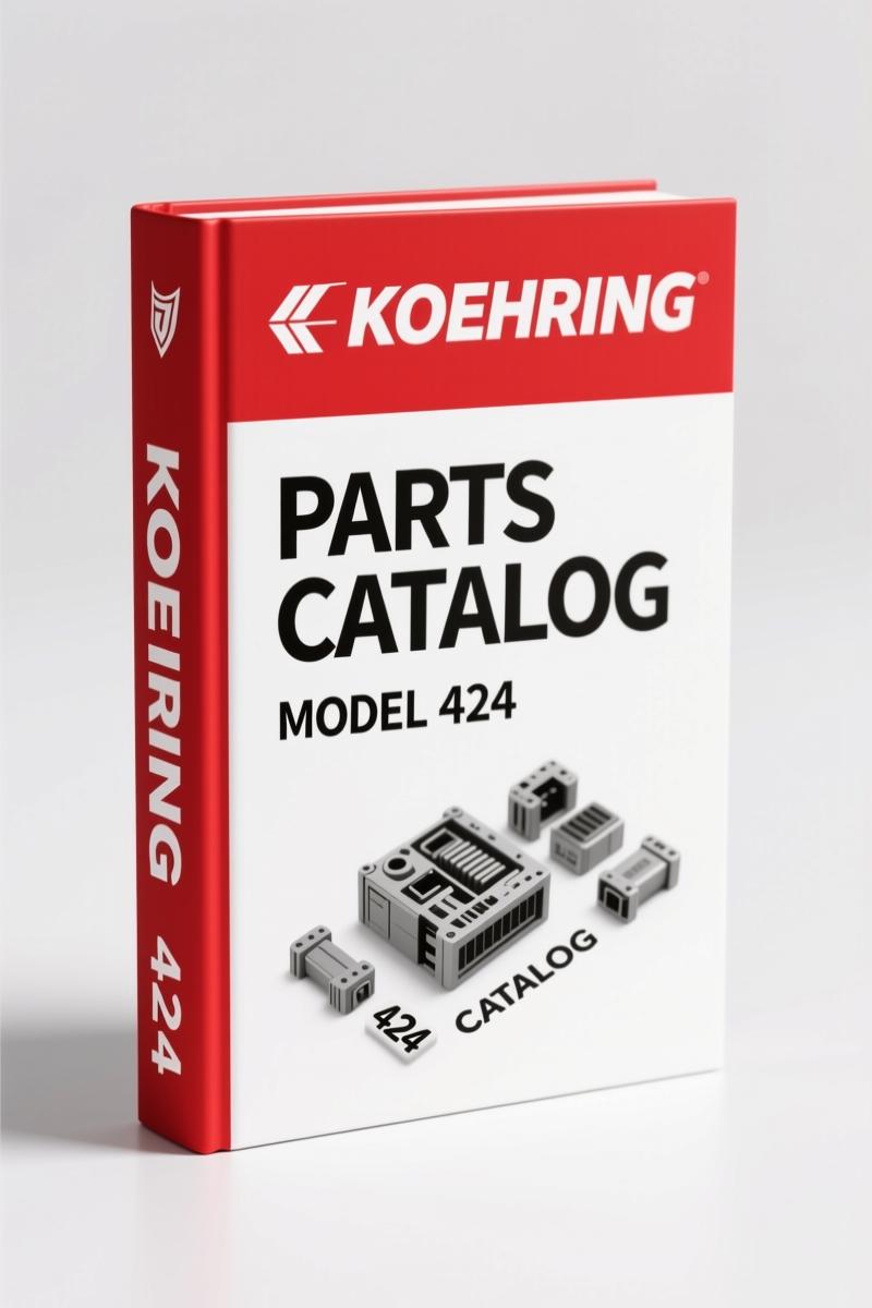 Koehring 424 Parts Catalog – OEM Exploded Views & Part Numbers