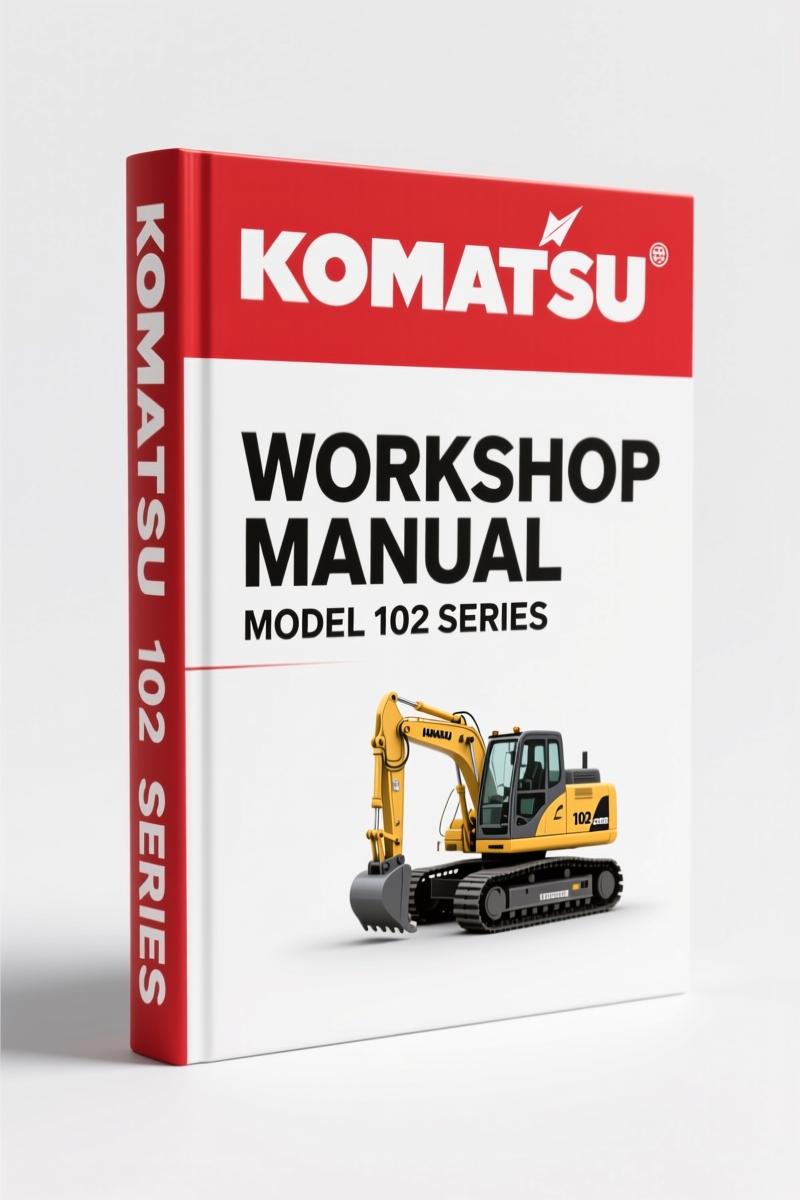 Komatsu 102 SERIES 2002 Workshop Manual – 924 Pages Factory Specs