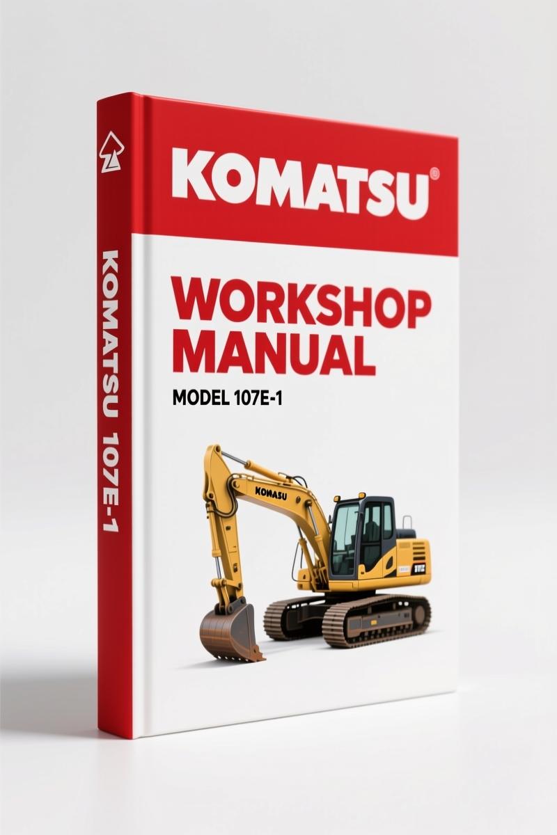 Komatsu 107E-1 Workshop Manual – Factory Specs for 107E-1 Engine