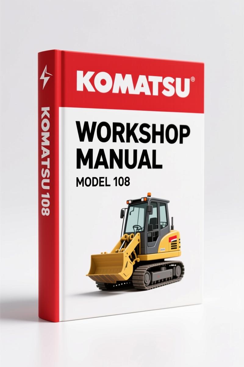 Komatsu 108 1998 Workshop Manual – Factory Specs for 108 Series Diesel Engine