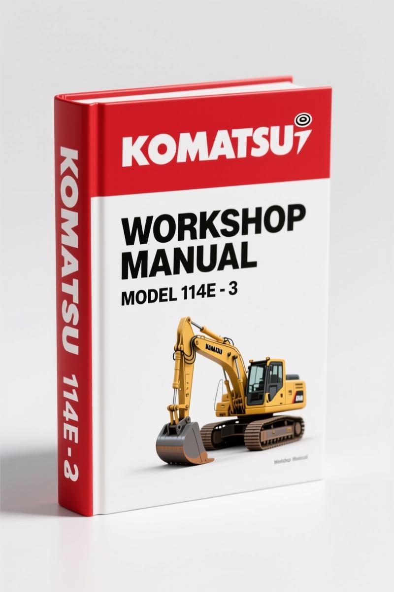 Komatsu 114E-3 Workshop Manual – 472 Pages of Factory Specs