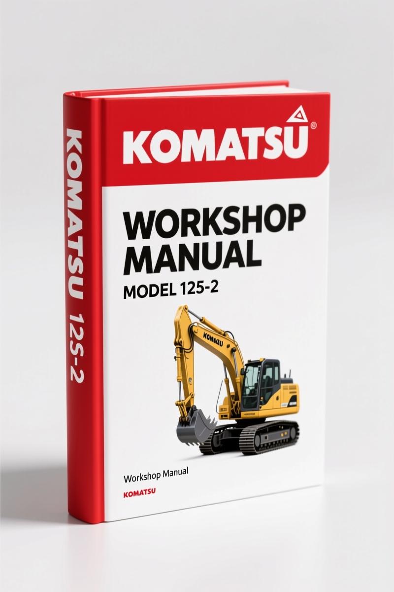 Komatsu 125-2 Workshop Manual – Factory Service Data for Diesel Engine
