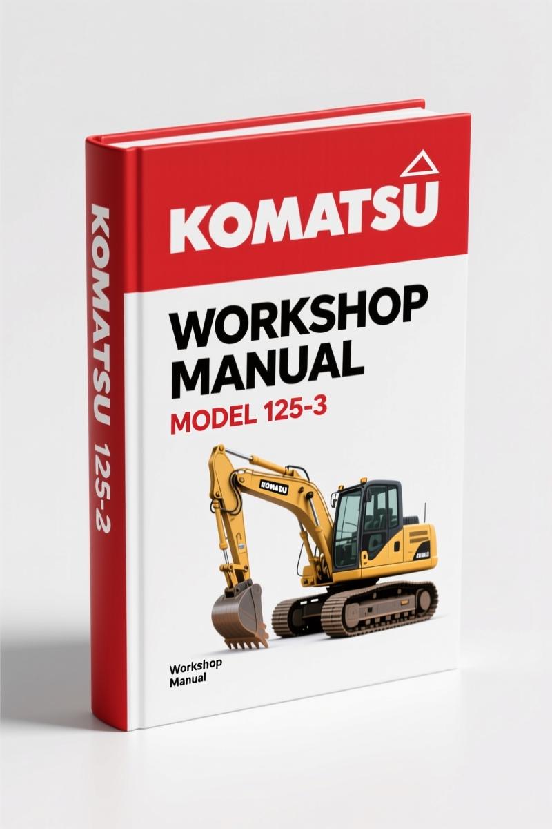 Komatsu 125-3 2004 Workshop Manual – Factory Service Documentation