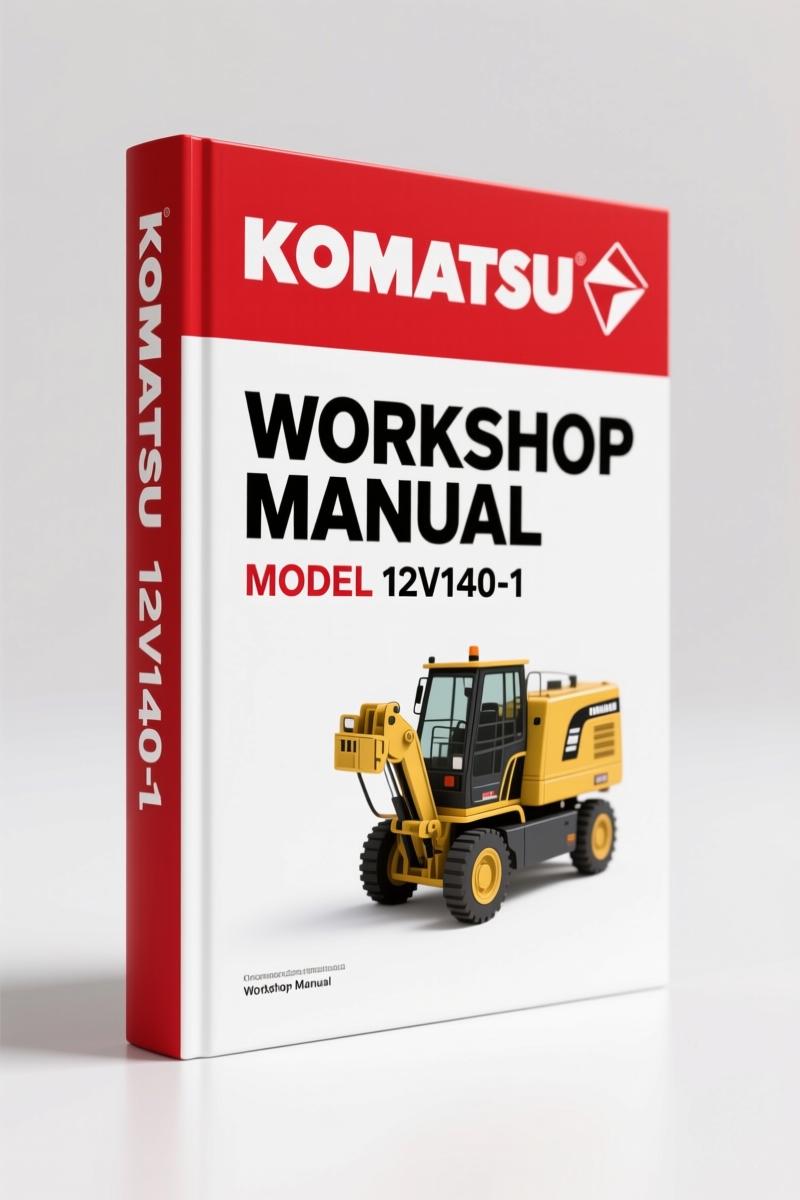 Komatsu 12V140-1 2008 Workshop Manual – Factory Engine Service Data