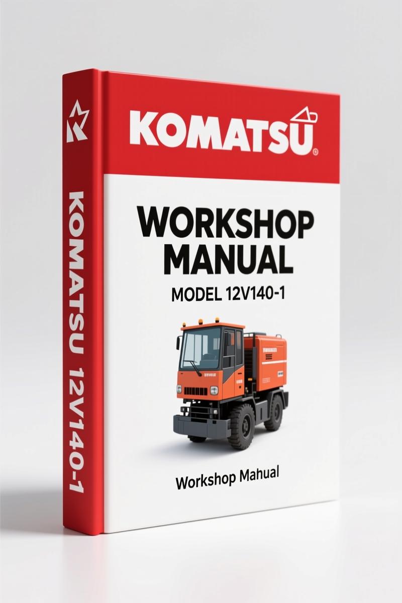 Komatsu 12V140-1 2007 Workshop Manual – Factory Engine Service Data