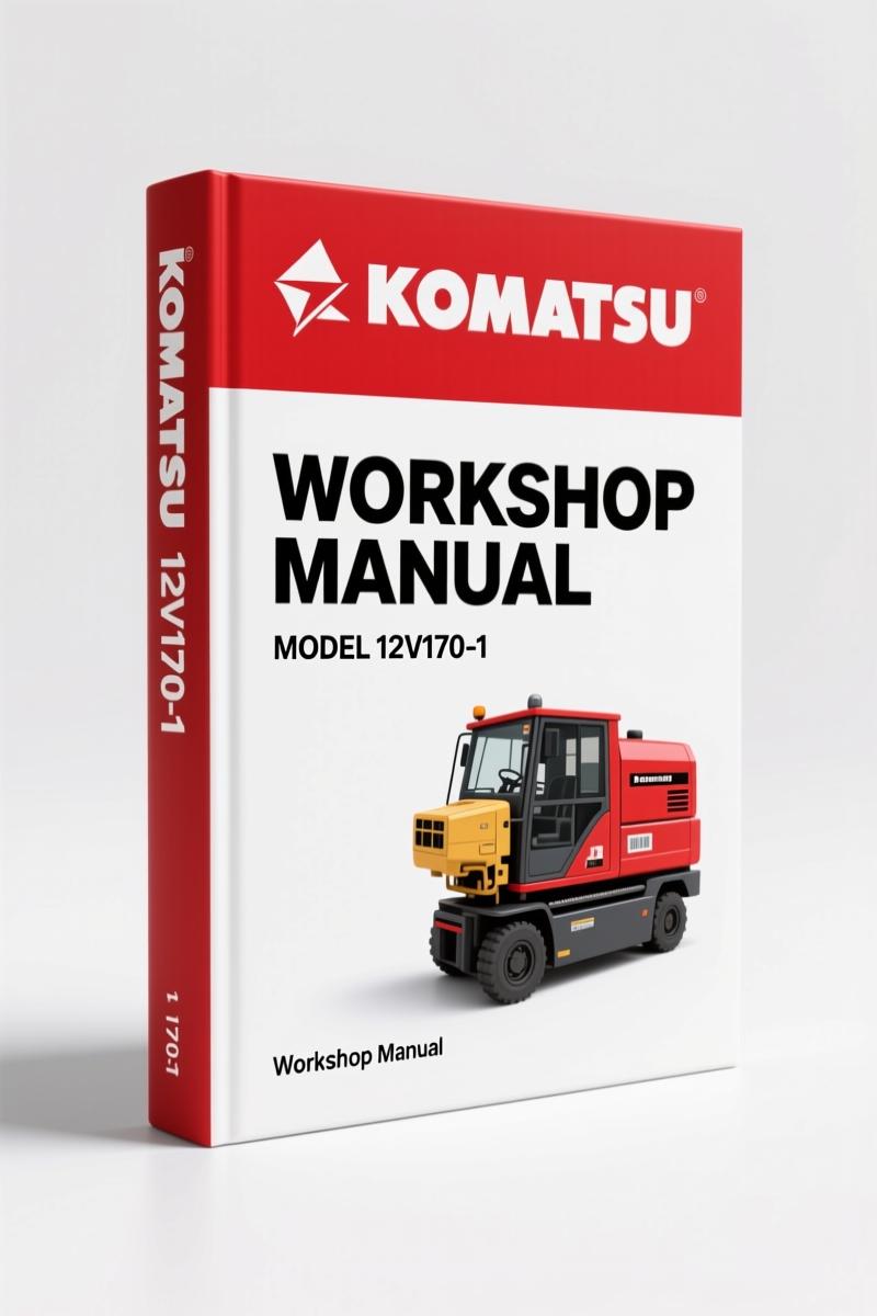 Komatsu 12V170-1 2005 Workshop Manual – Factory Specs for Engine Overhaul