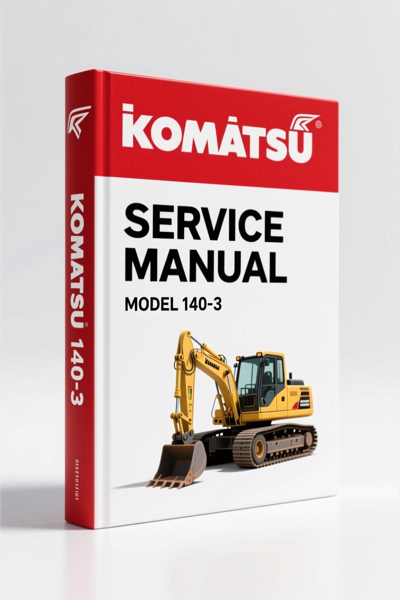 Komatsu 140-3 2009 Service Manual – OEM Specs for Diesel Engine
