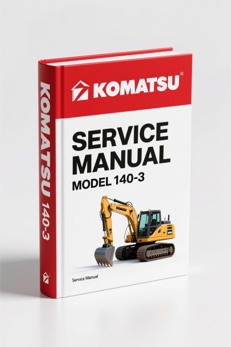 Komatsu 140-3 2005 Service Manual – Factory Specs for Diesel Engine