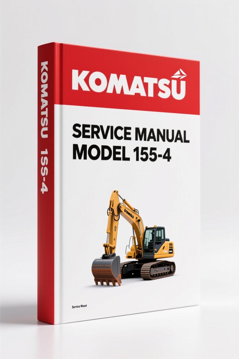 Komatsu 155-4 2008 Service Manual – Factory Specs