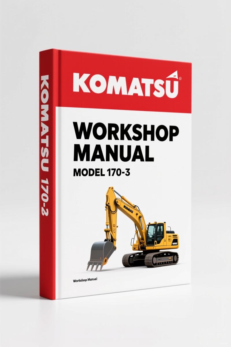 Komatsu 170-3 2008 Workshop Manual – Factory Specs for Diesel Engine