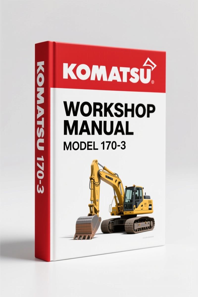 Komatsu 170-3 2002 Workshop Manual – Factory Specs for Diesel Engine