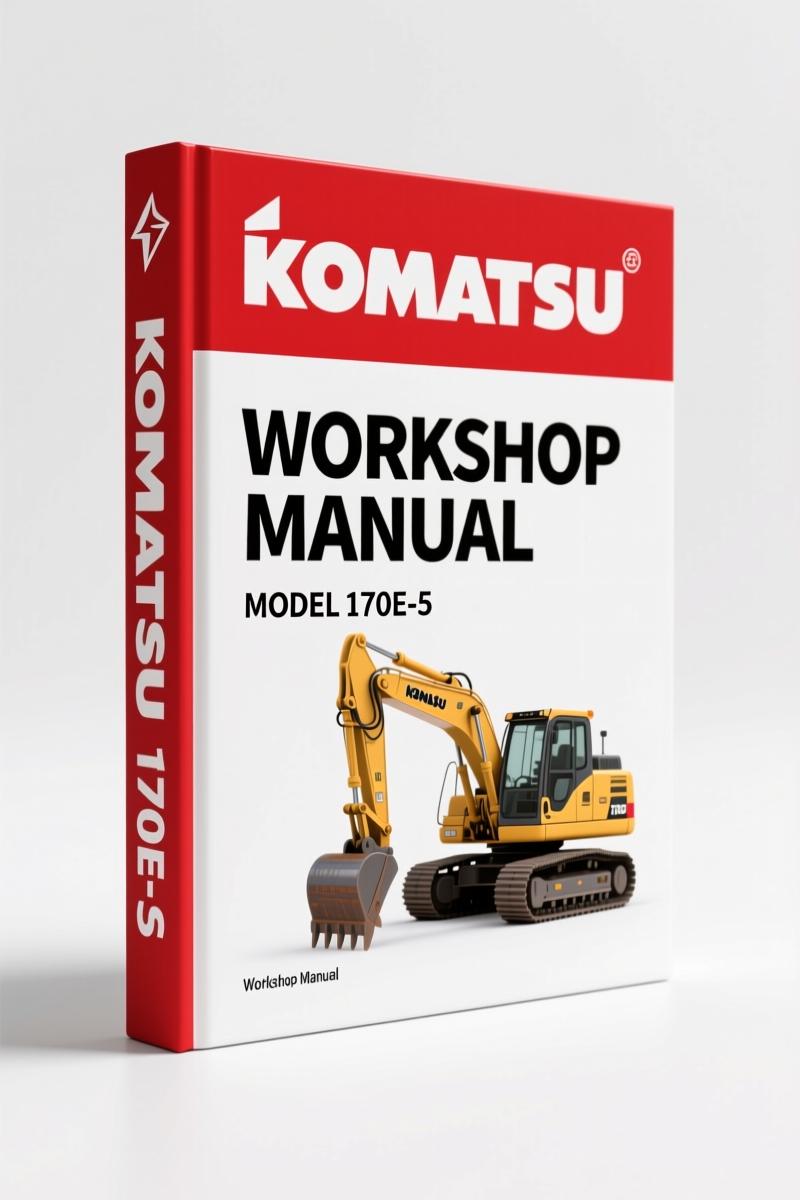 Komatsu 170E-5 Workshop Manual – 687 Pages of Factory Service Data