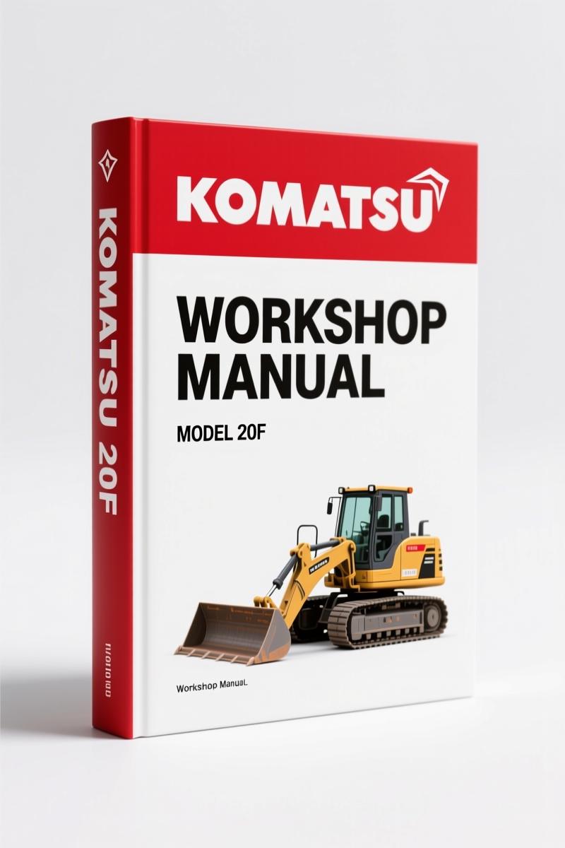 Komatsu 20F, 20FS Workshop Manual – 324 Pages