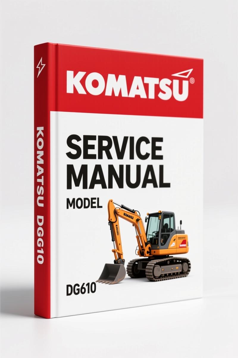 Komatsu 210M, DG610 Service Manual – 481 Pages of Factory Repair Specs