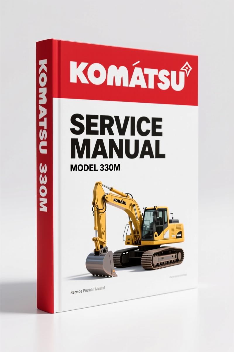Komatsu 330M Service Manual – 824 Pages of OEM Factory Specs