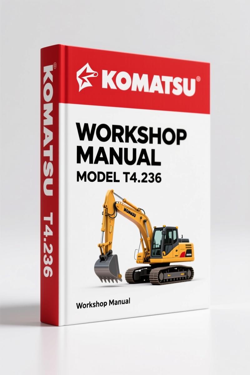 Komatsu 4.2482, 4.248, T4.236, 4.236, 4.212 Workshop Manual – 116 Pages