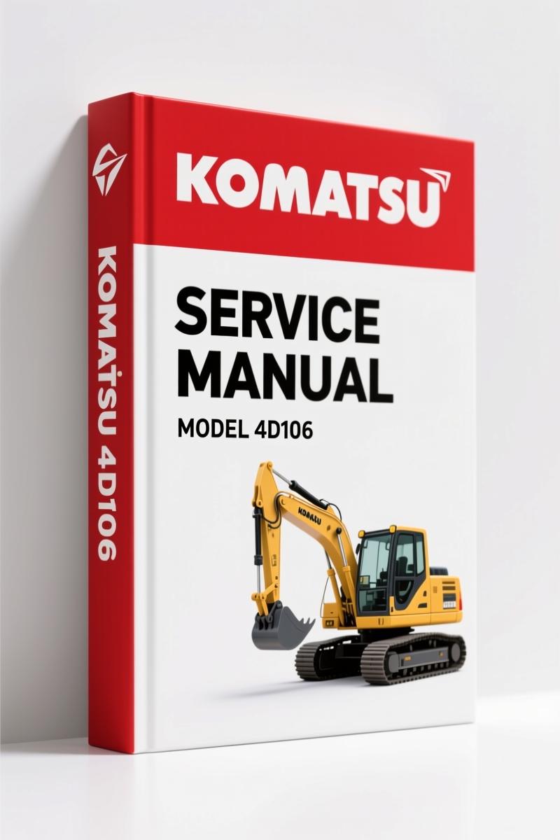 Komatsu 4D98E, 4D106, S4D106 Service Manual – Factory Specs for Diesel Engines