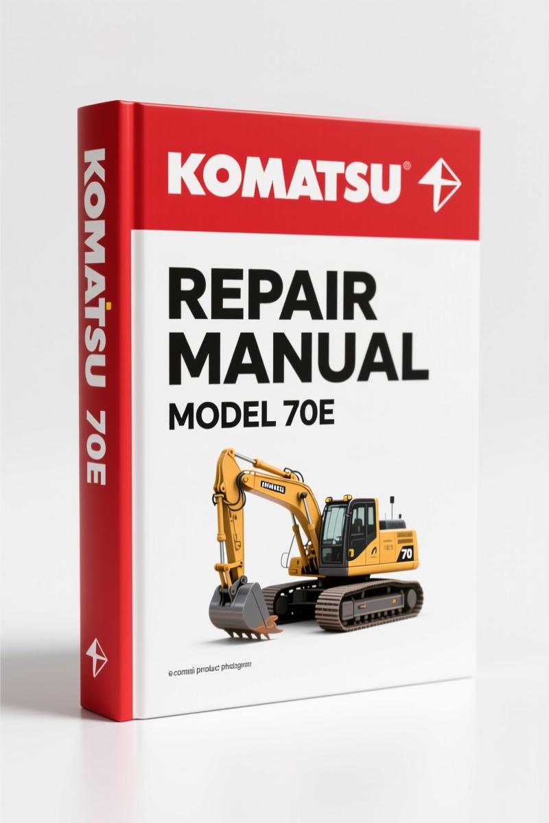 Komatsu 60E, 50E, 70E Repair Manual – Factory Specs for G423