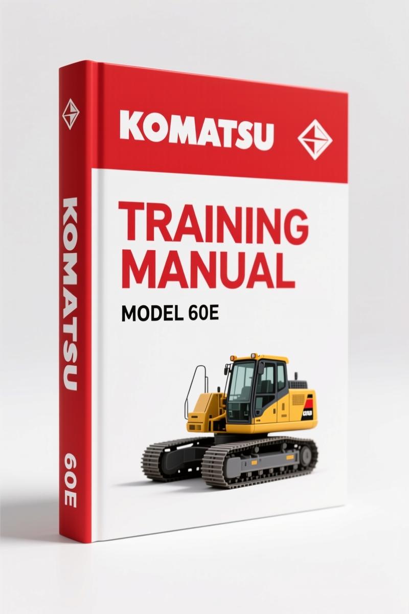 Komatsu 60E Training Manual: Factory Specs for Engine, Brake, Electrical