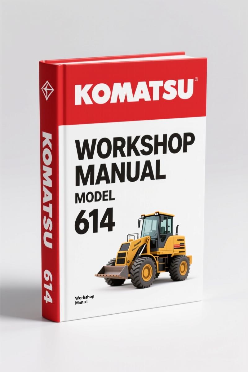 Komatsu 614 1991 Workshop Manual – Factory Specs for KDC 614 Series Engine