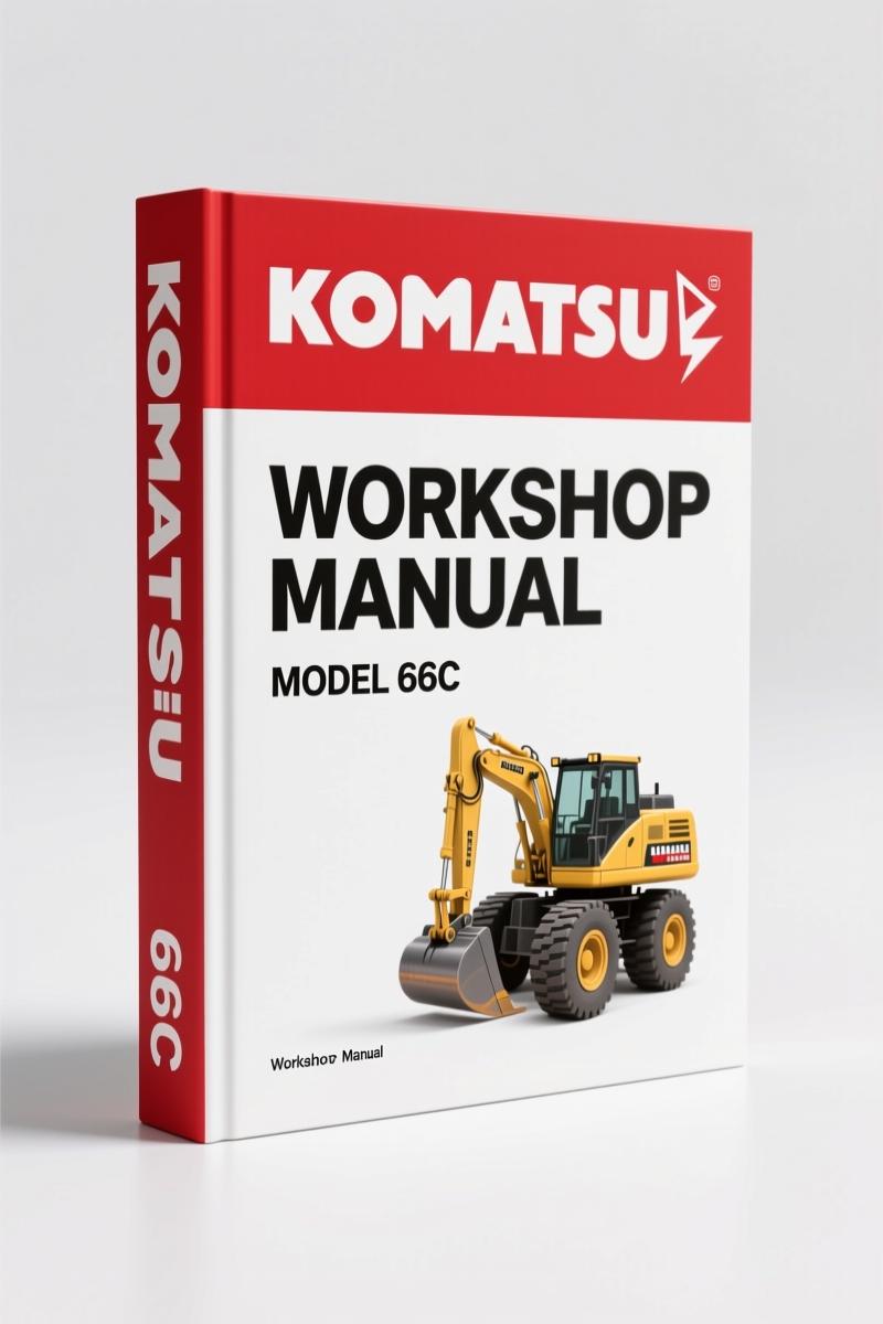 Komatsu 66C, 66D Workshop Manual – 498 Pages of Factory Hydraulics & Axle Data