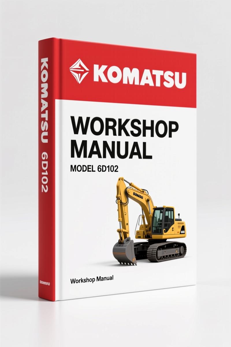 Komatsu 6D102 Workshop Manual – 781 Pages of Factory Specs
