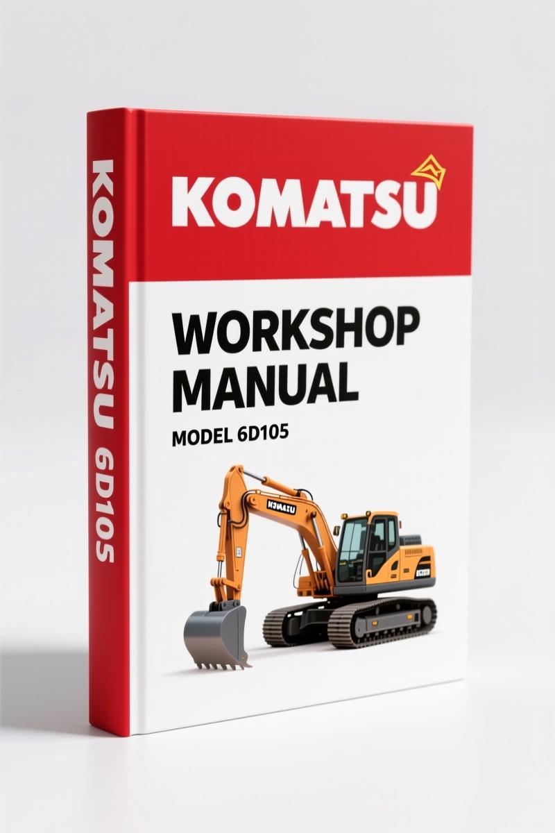 Komatsu 6D105 2006 Workshop Manual – Factory Specs for the 6D105 Diesel Engine