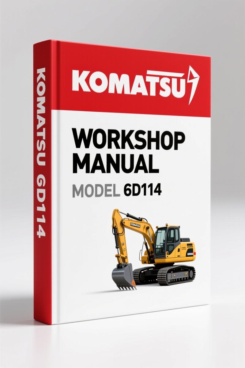 Komatsu 6D114 Workshop Manual – 411 Pages of Factory Specs