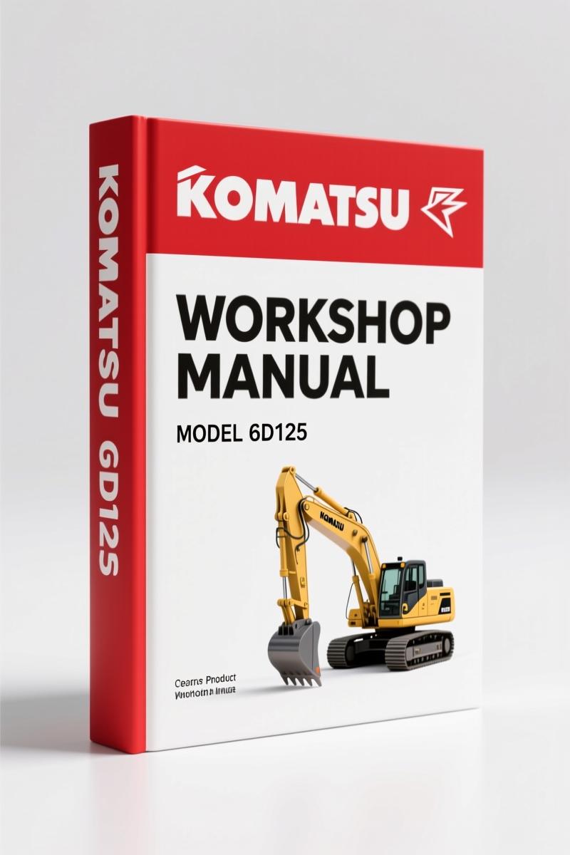Komatsu 6D125 2011 Workshop Manual – 404 Pages of OEM Factory Specs