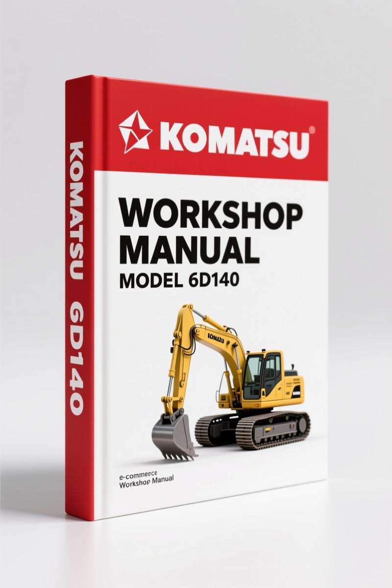 Komatsu 6D140 2005 Workshop Manual — Factory Service Specs