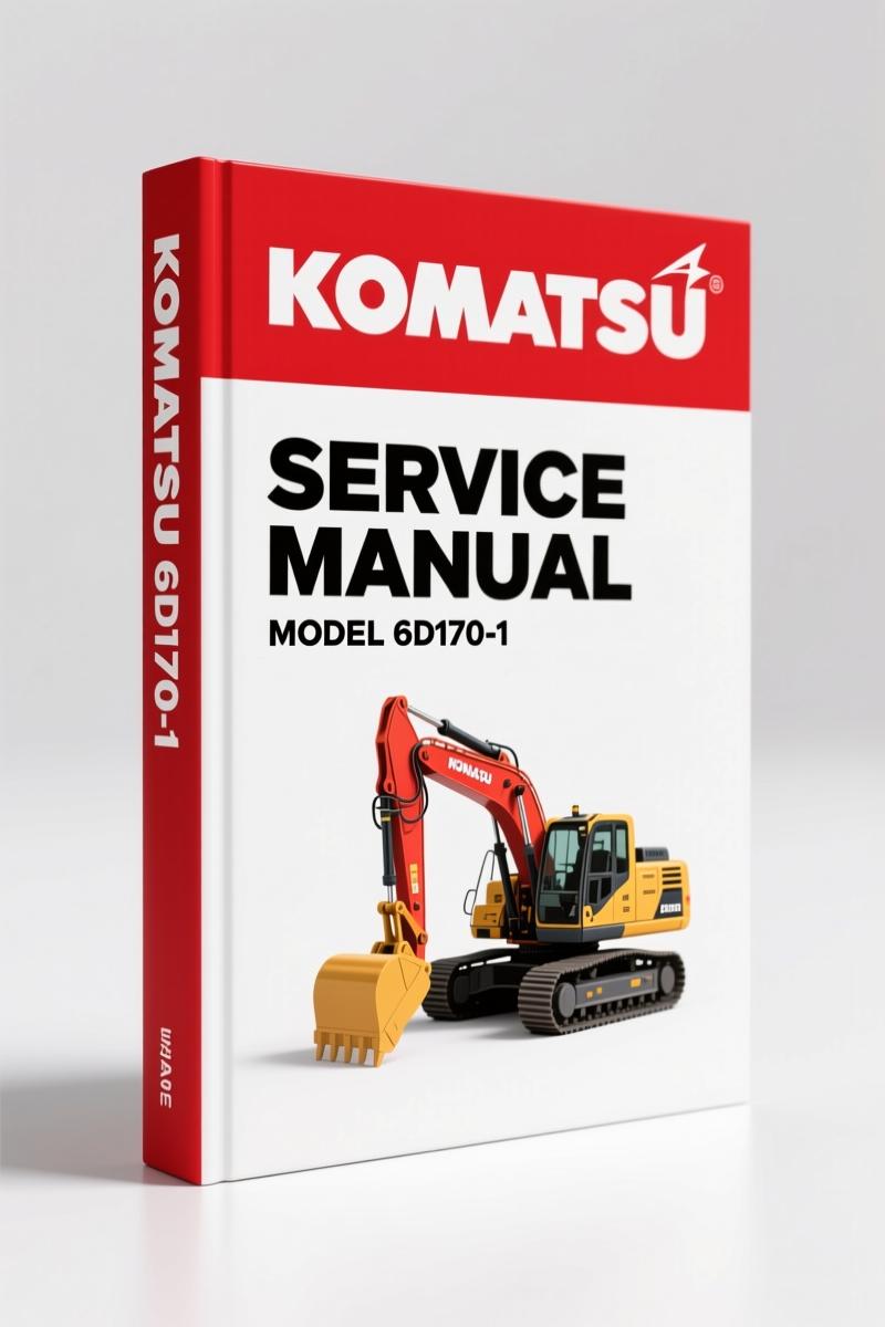 Komatsu 6D170-1 2005 Service Manual – 512 Pages of Factory Specs
