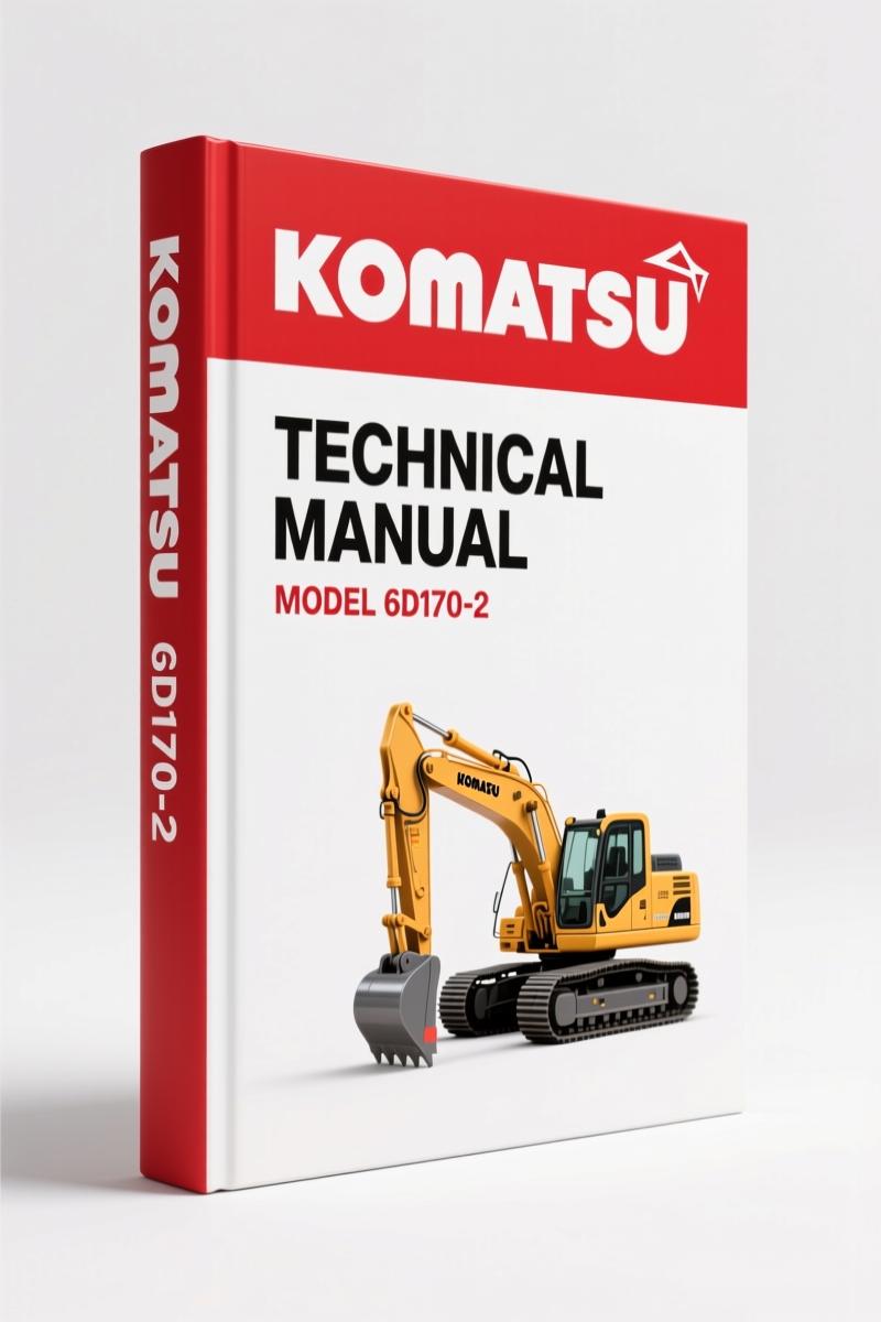 Komatsu 6D170-2 2000 Technical Manual – Factory Specs for Diesel Engine Service