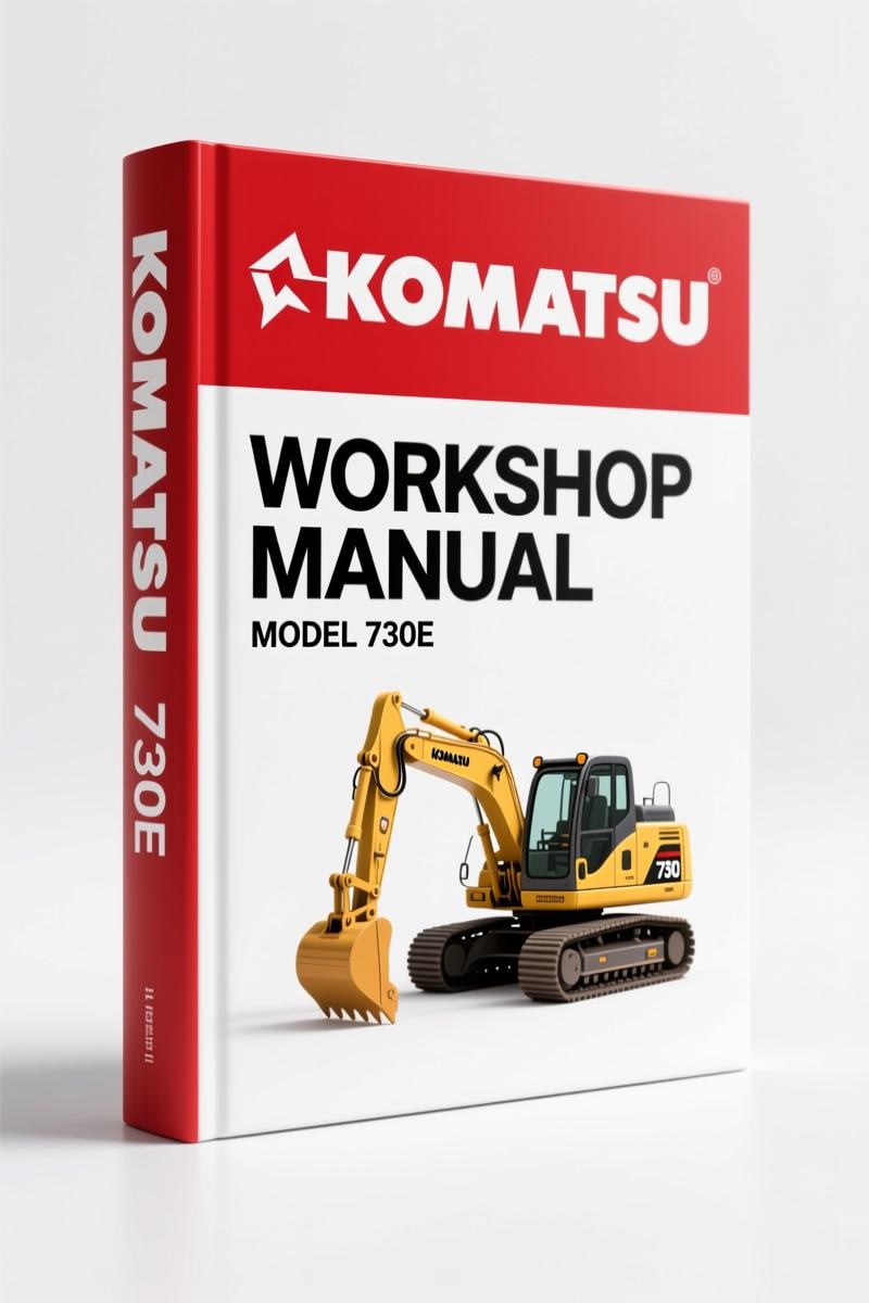 Komatsu 730E Workshop Manual – 862 Pages of Factory Specs