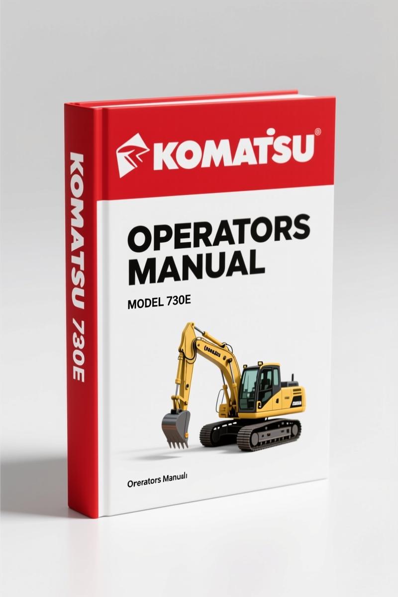 Komatsu 730E Operators Manual – 135-Page Factory Specs for Diesel-Electric Haul Truck