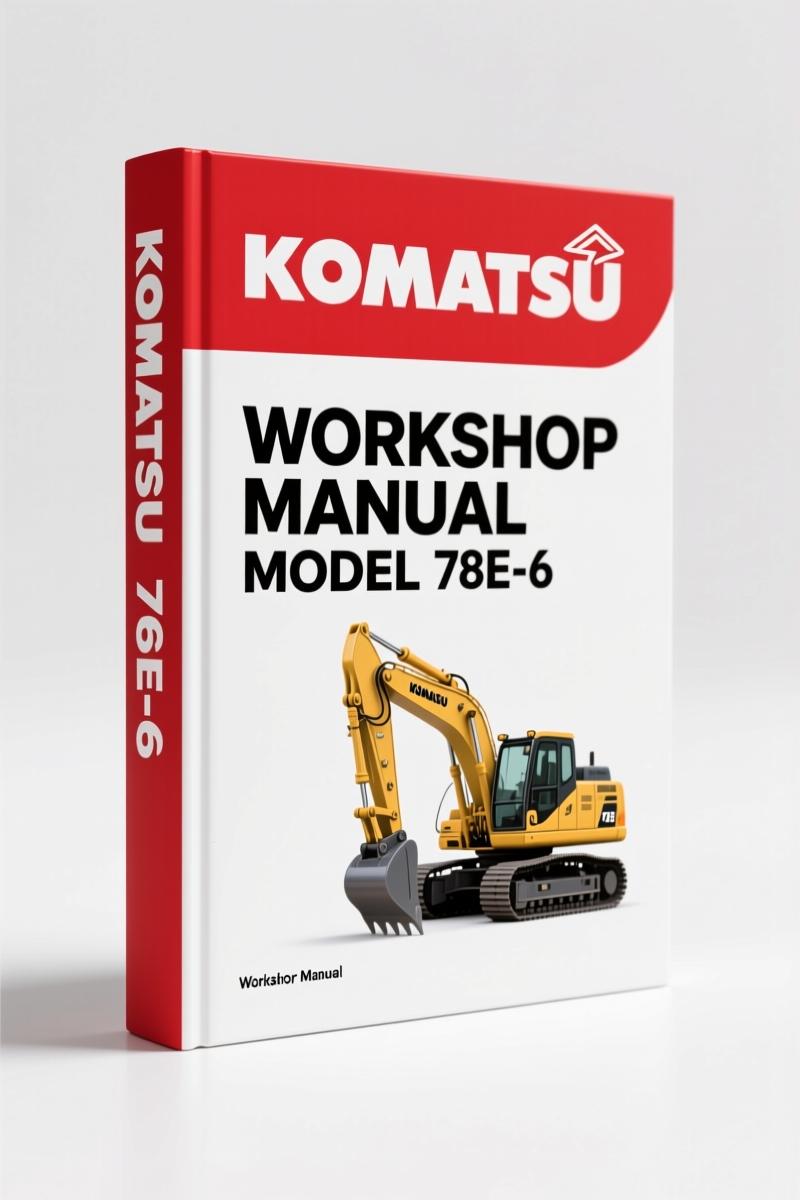 Komatsu 76E-6 Workshop Manual – OEM Factory Specs