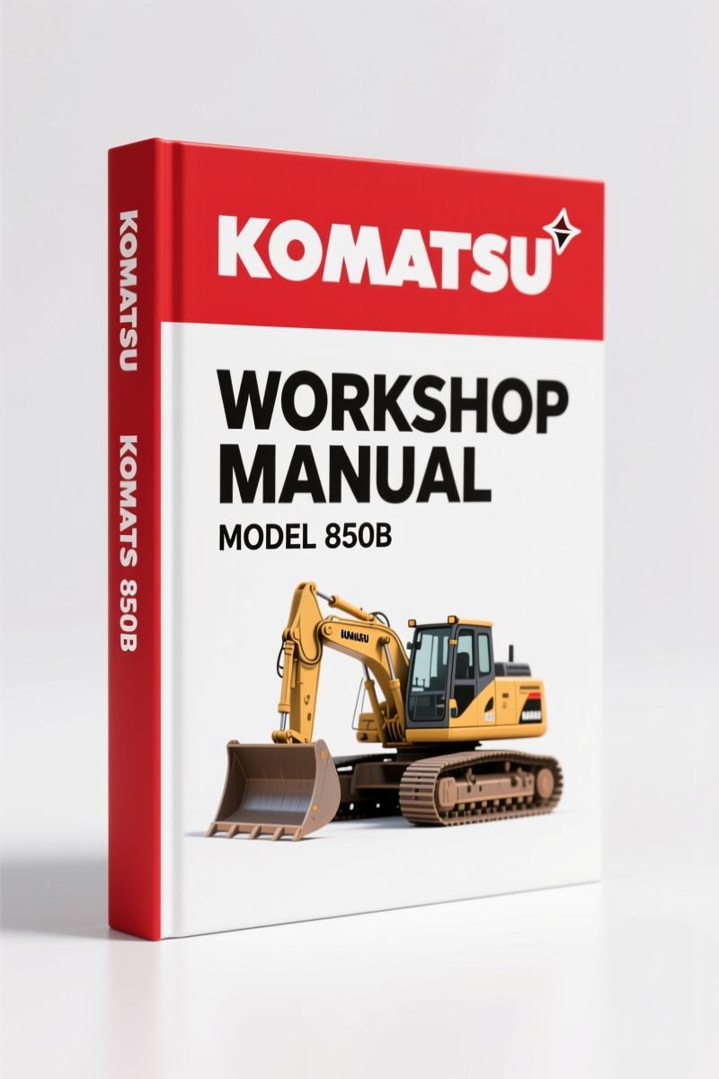 Komatsu 830B, 850B, 870B, 830C, 850C 2003 Workshop Manual – Factory Specs