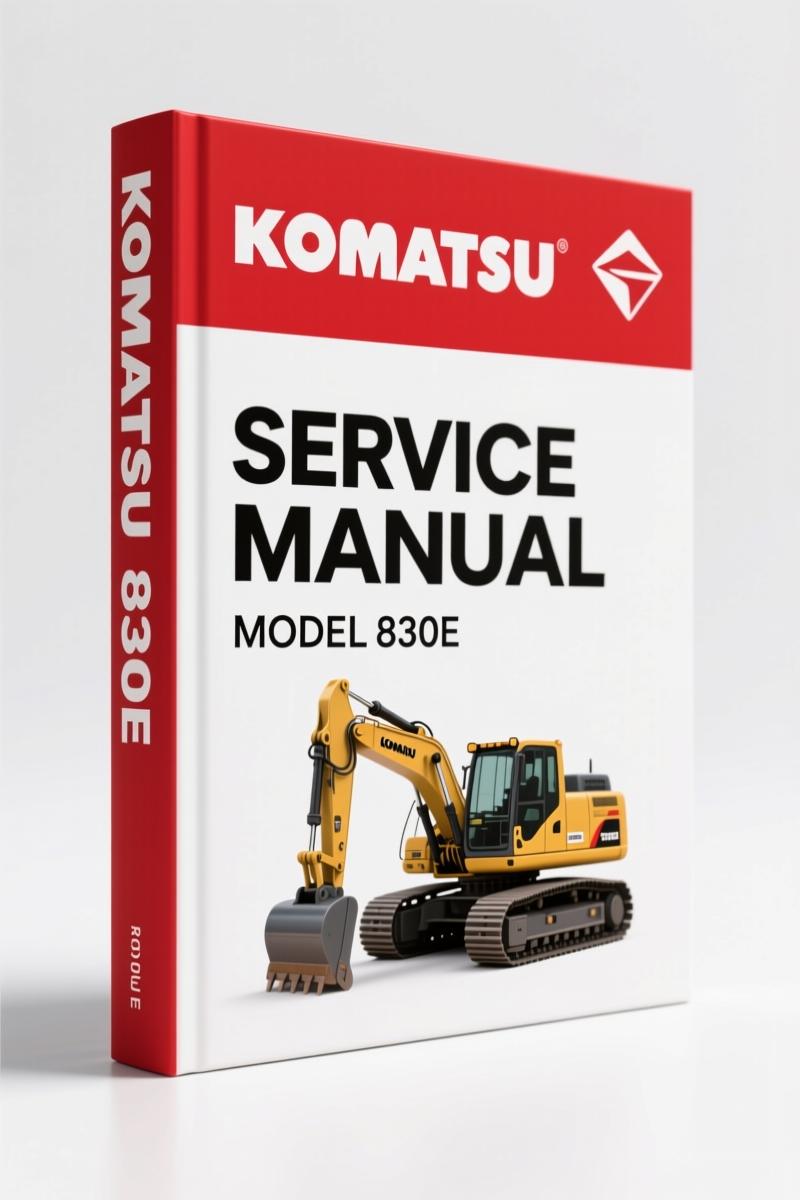 Komatsu 830E Service Manual – Factory-Certified Mining Truck Repair Guide