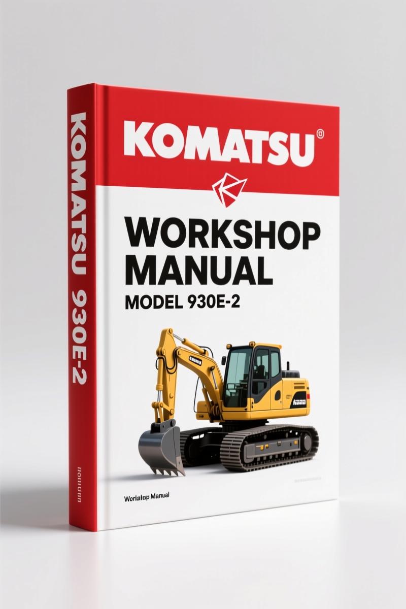 Komatsu 930E-2 Workshop Manual – 880-Page Factory Specs