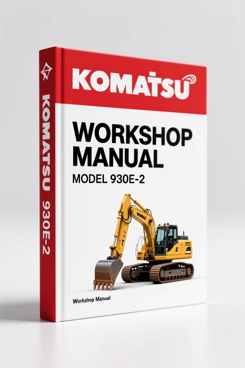 Komatsu 930E-2 Workshop Manual – 740-Page OEM Factory Service Guide
