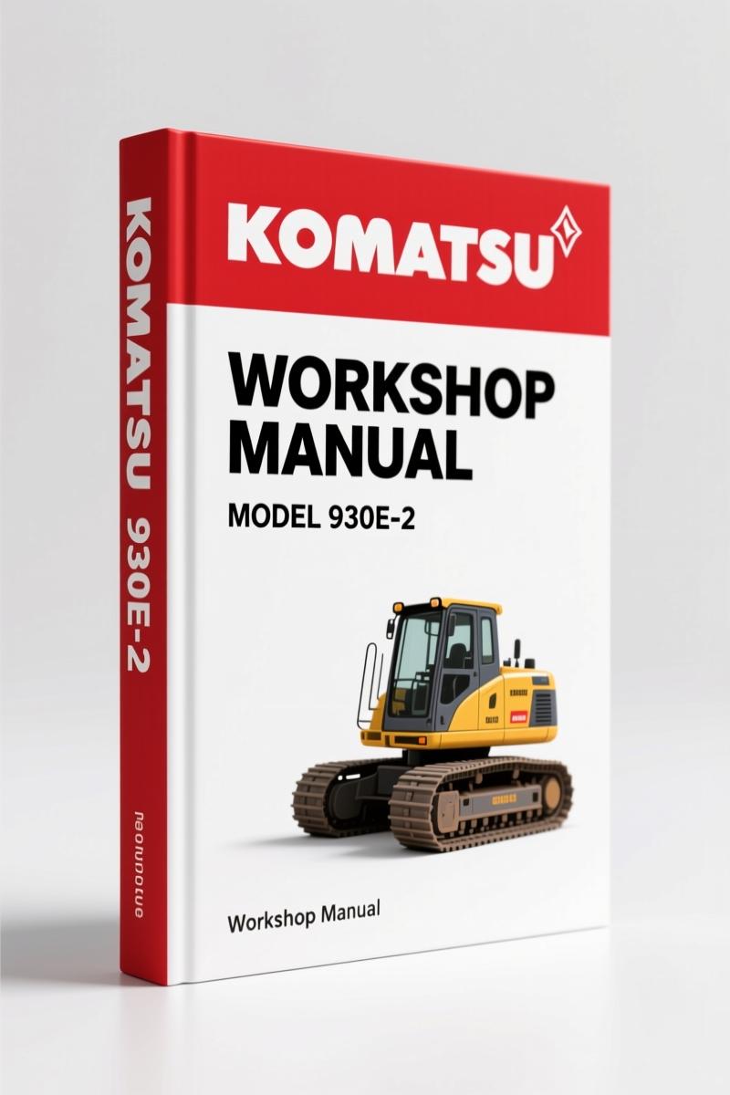 Komatsu 930E-2 Workshop Manual – Factory Specs for 935-Page OEM Service Guide