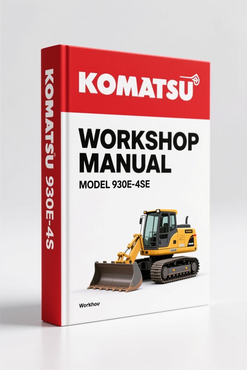 Komatsu 930E-4SE Workshop Manual – 965 Pages of Factory Specs