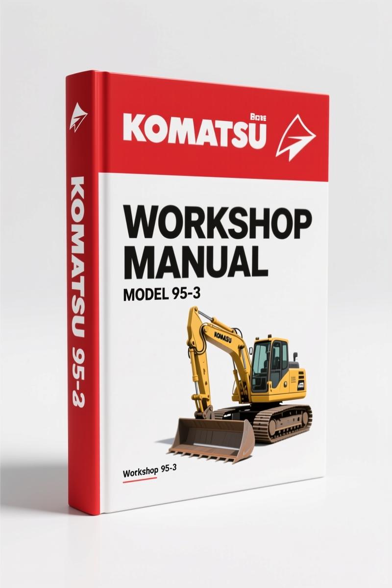Komatsu 95-3 2004 Workshop Manual – 224 Pages of Factory Specs
