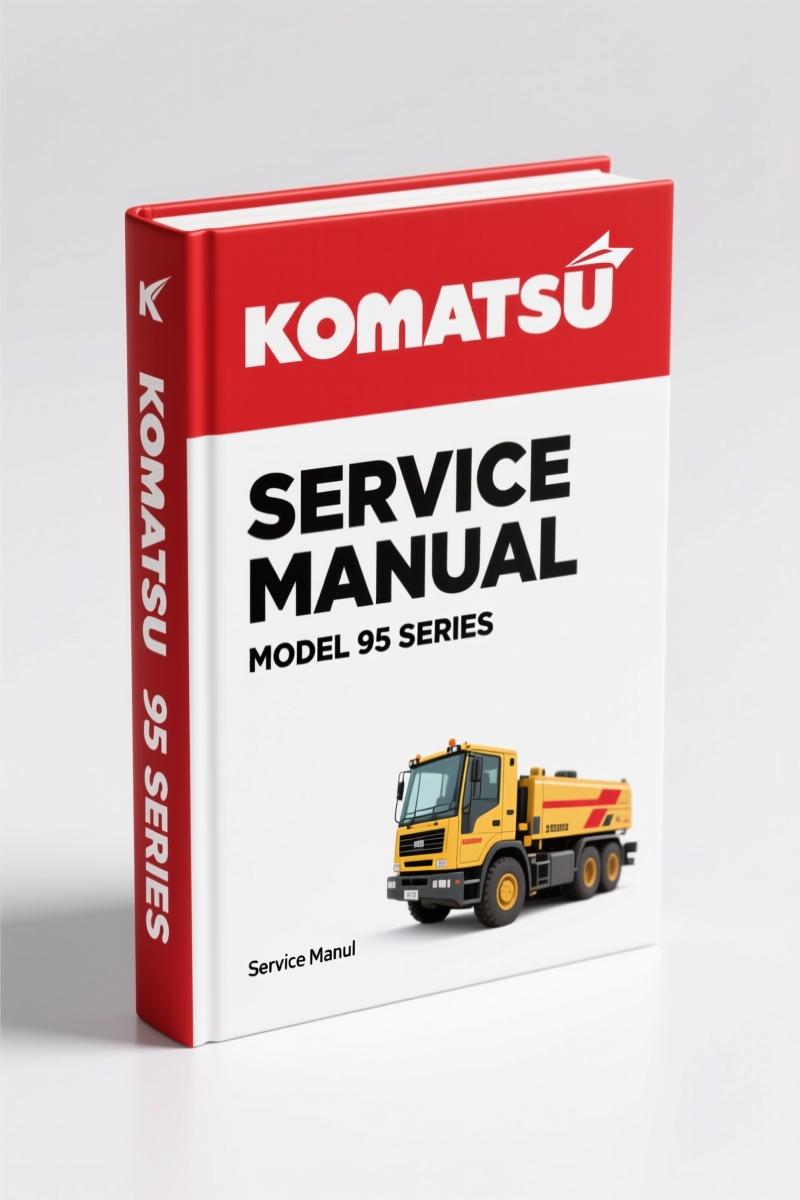 Komatsu 95 SERIES 1997 Service Manual – 784 Pages of OEM Specs