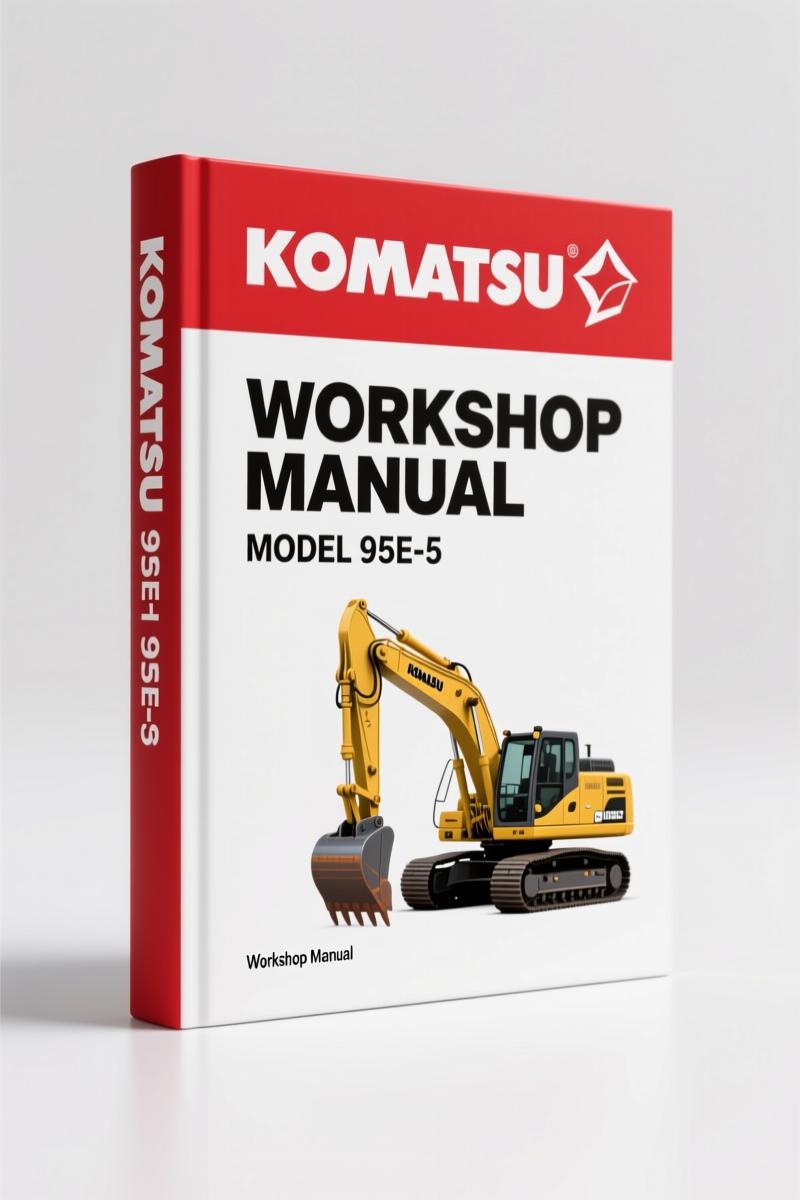 Komatsu 95E-5 Workshop Manual – 437 Pages of Factory Engine Specs