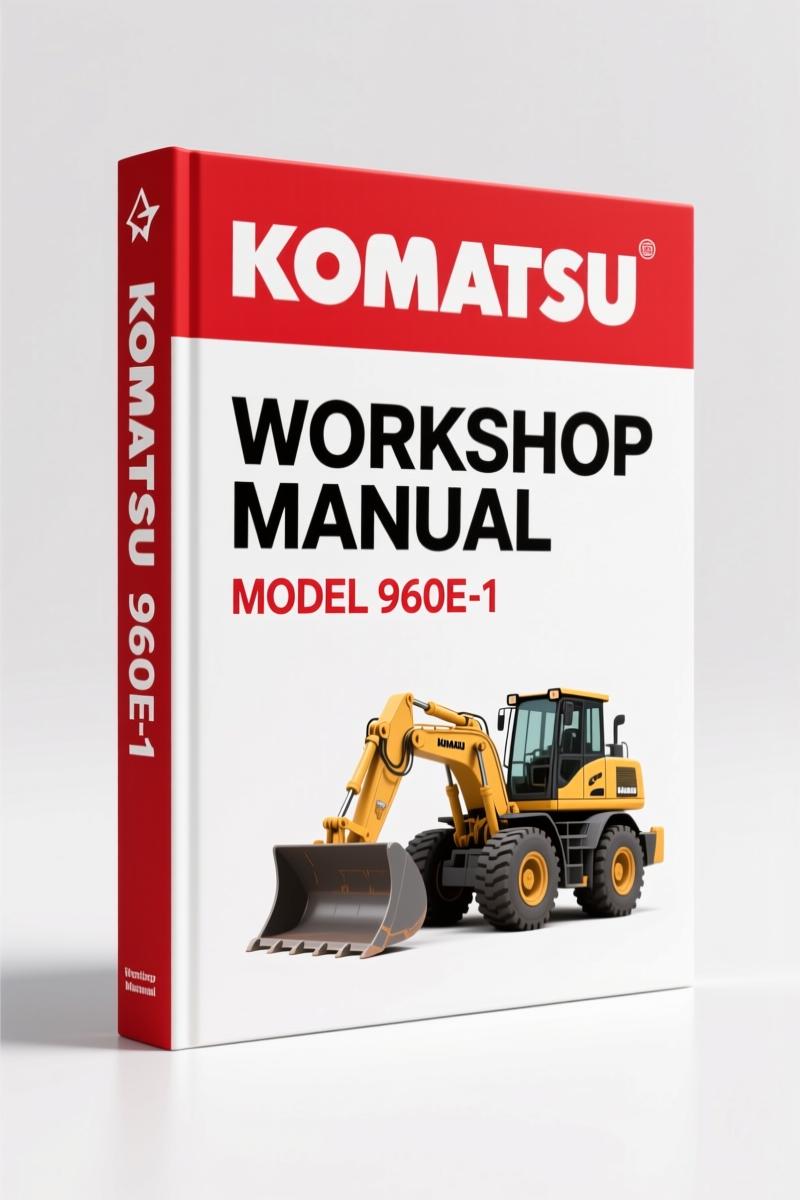 Komatsu 960E-1 Workshop Manual – 906 Pages of Factory Spec Data