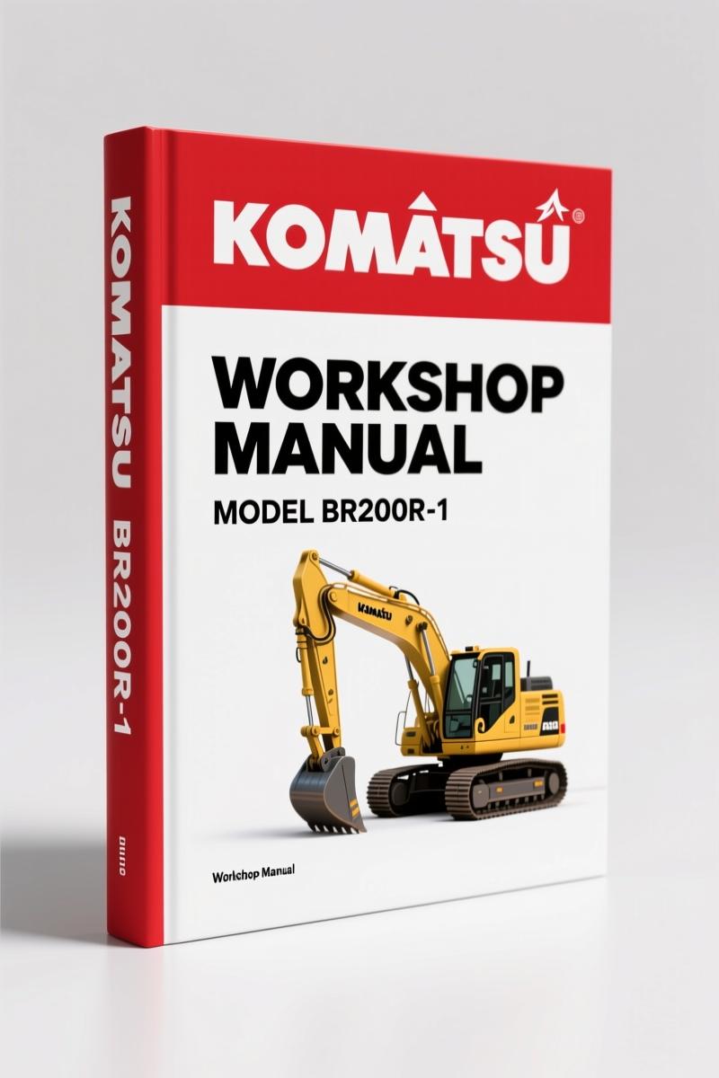 Komatsu BR200-1 Series 1995 Workshop Manual – 504 Pages